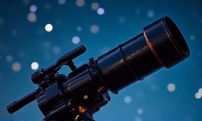 Процесс съемки туманности