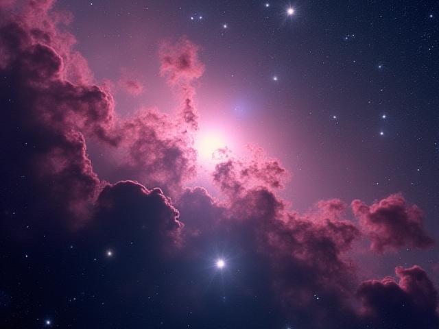 Туманность Ориона через объектив