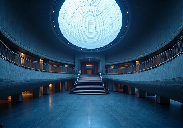 Экспозиция планетария Хайдена